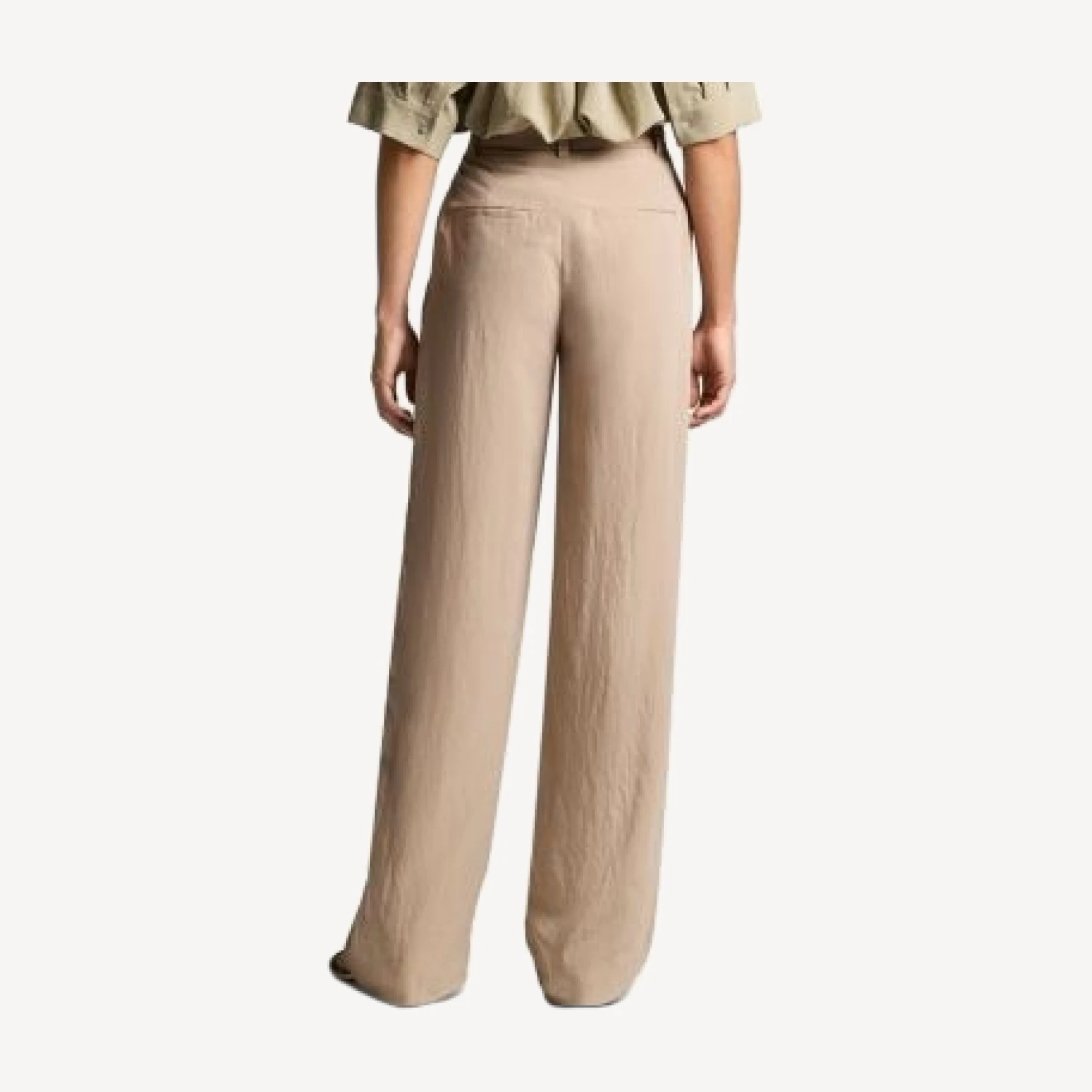 Vince High Waist Pleated Trousers