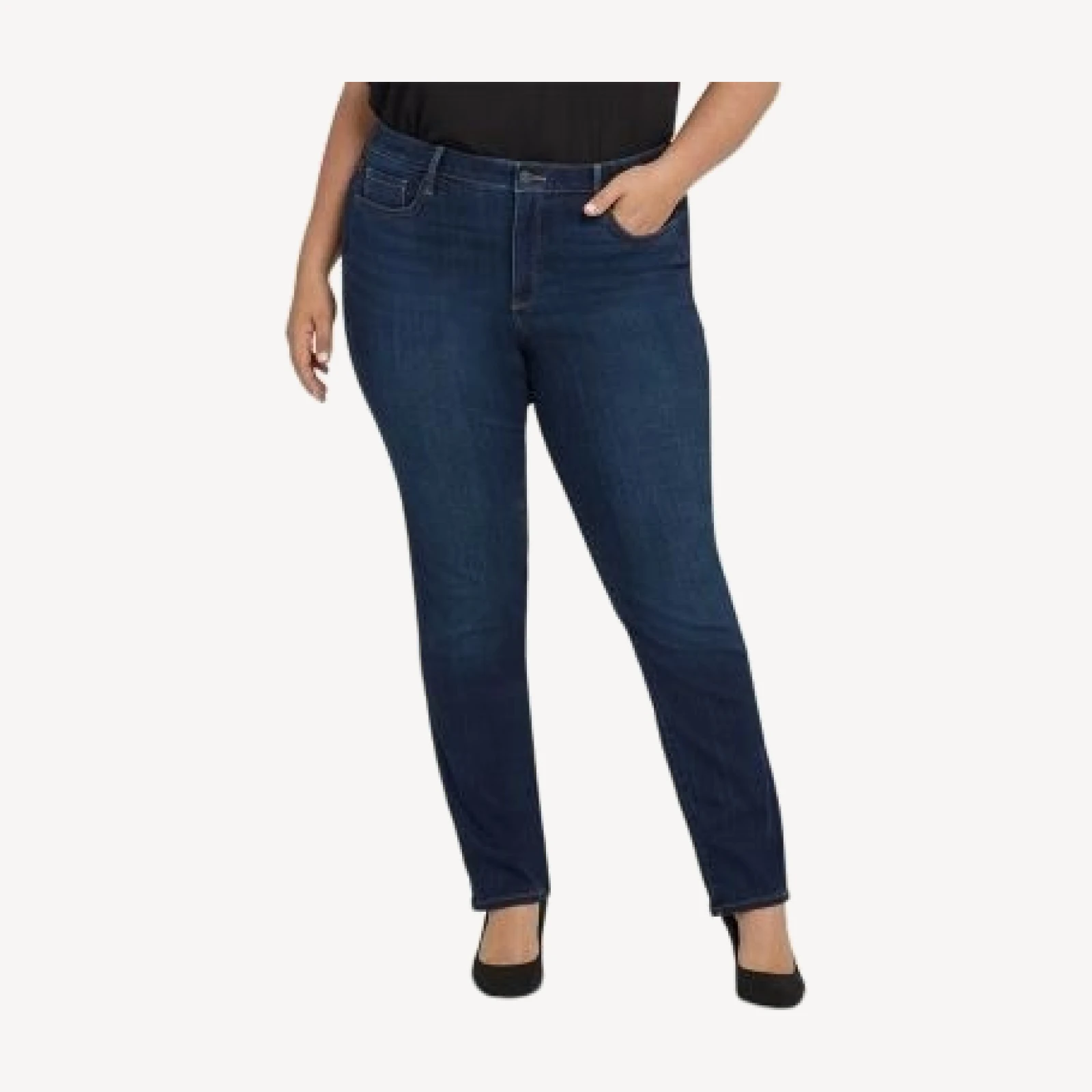 Nydj Plus Sheri High Rise Slim Leg Jeans in Northbridge