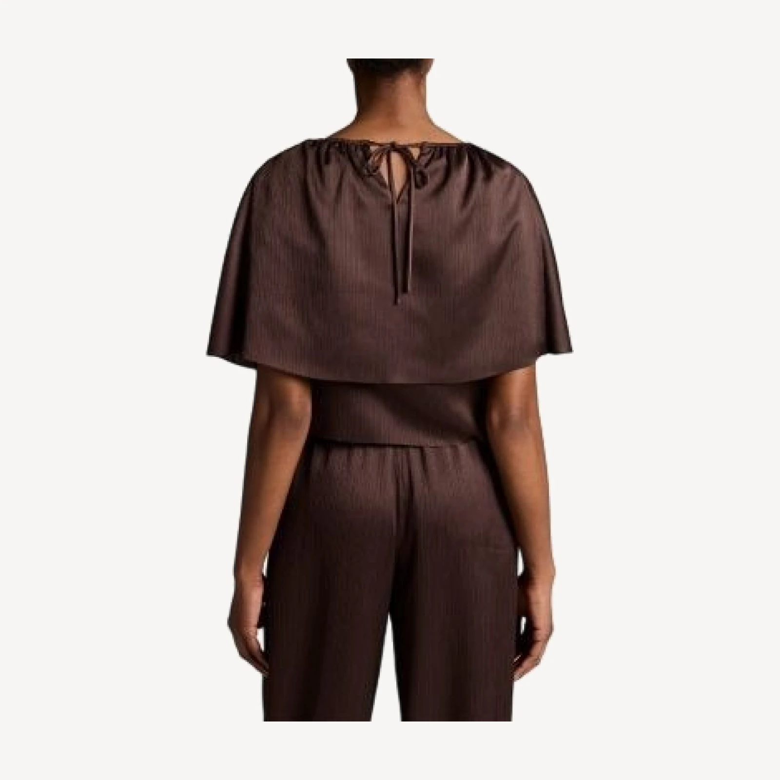 Vince Plisse Cape Top