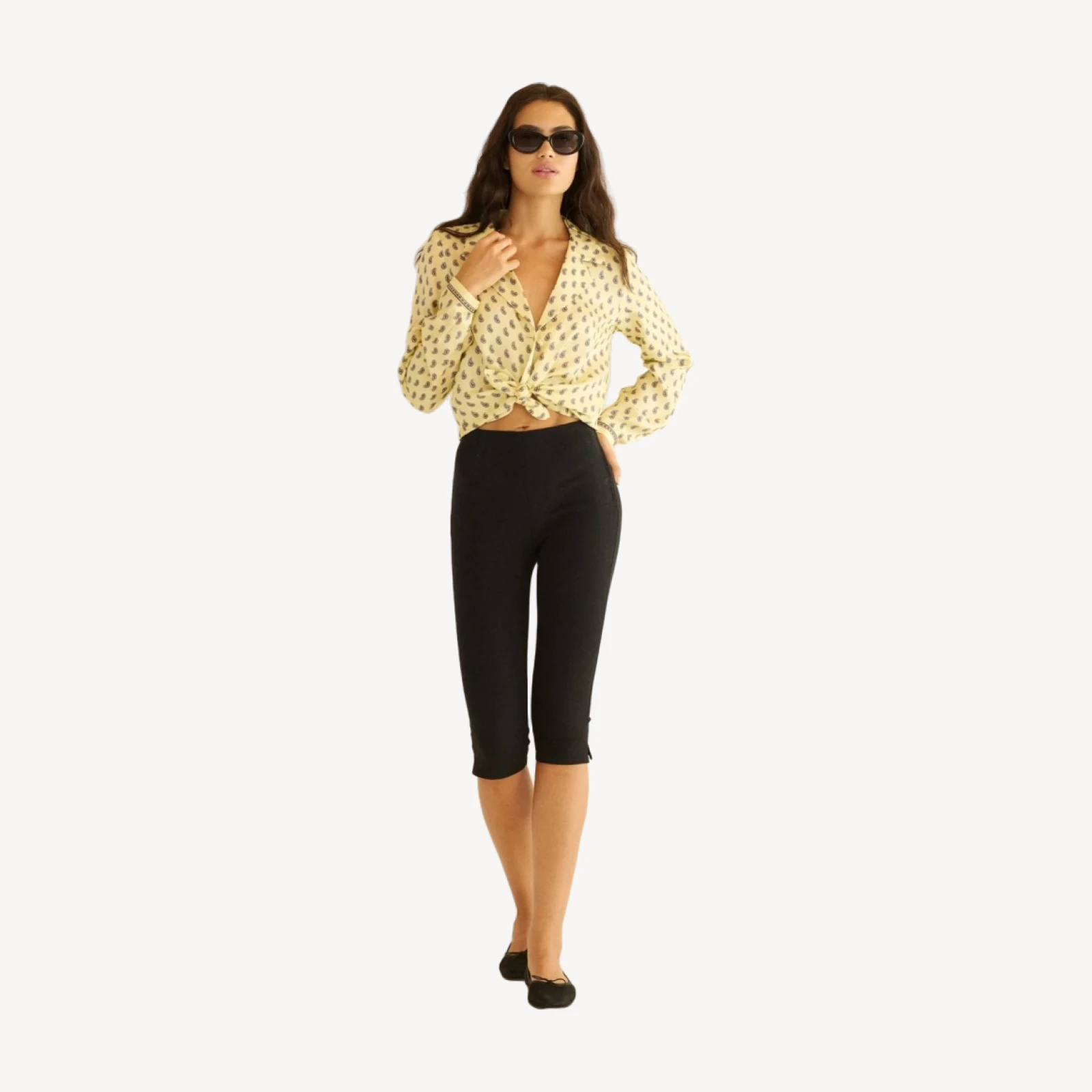 ELENE TOP -- SUNLIGHT TAORMINA PAISLEY