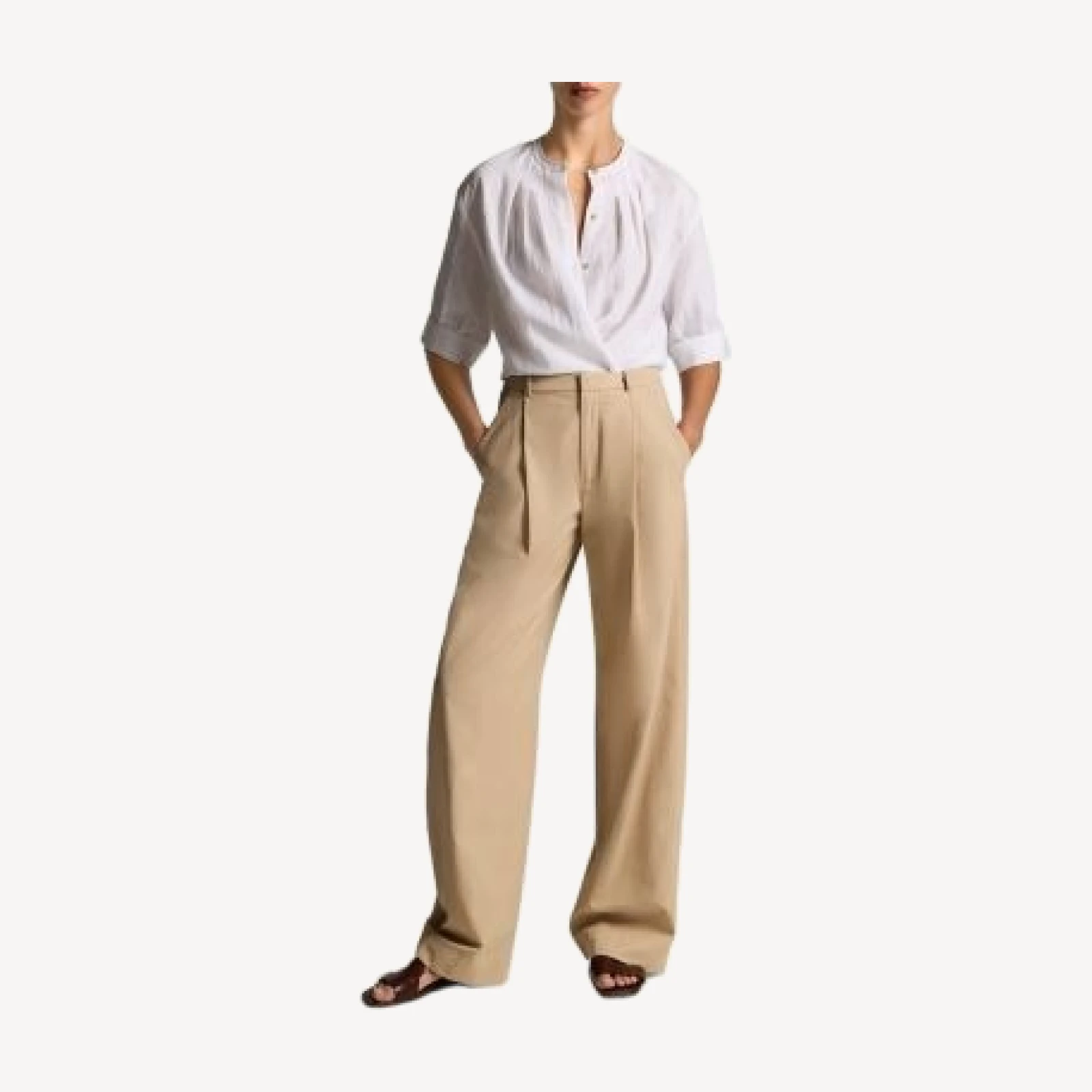 Vince Gathered A Line Shirt