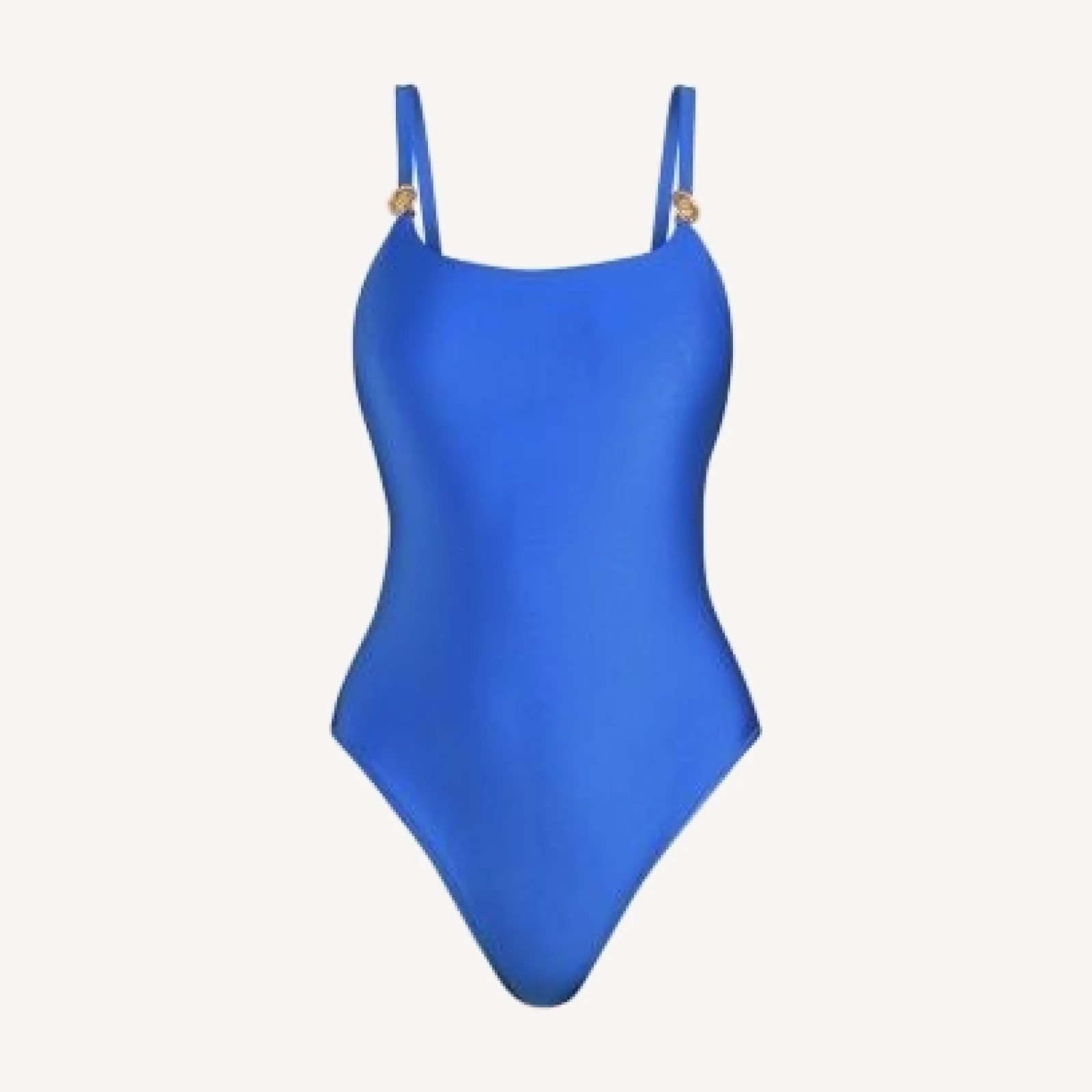 L'Agence Remi Shimmer Basic One Piece Swimsuit
