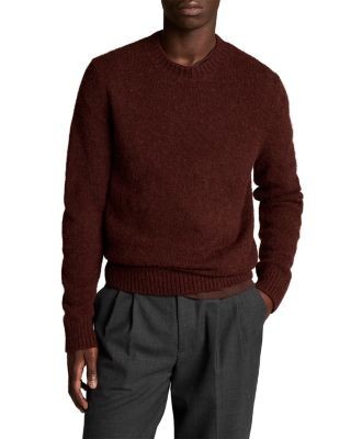 Vince Mottled Marl Merino Wool & Alpaca Blend Crewneck Sweater