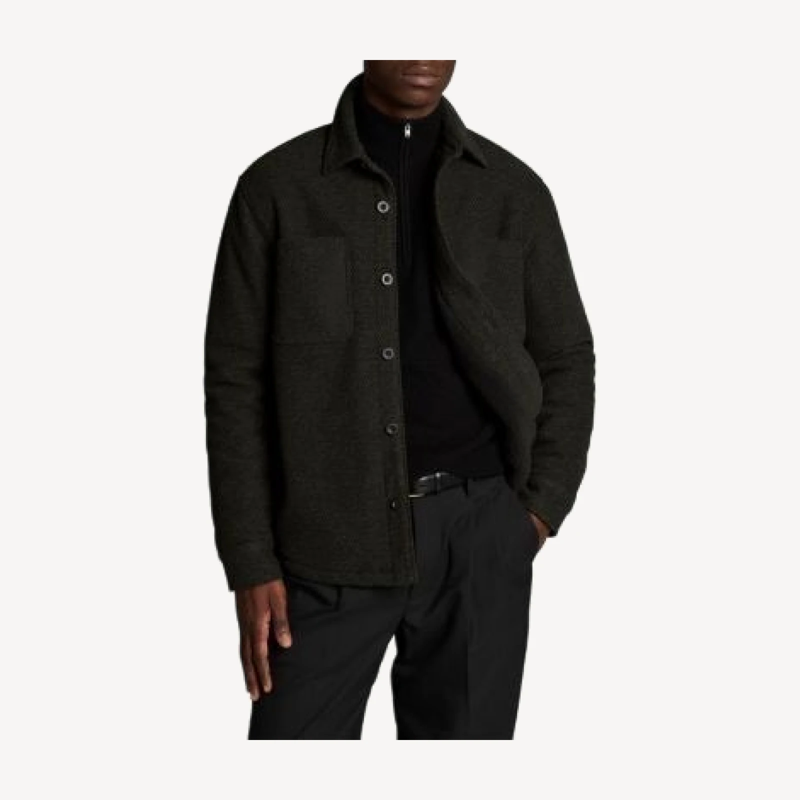 Vince Barron Herringbone Pocket Sherpa Jacket