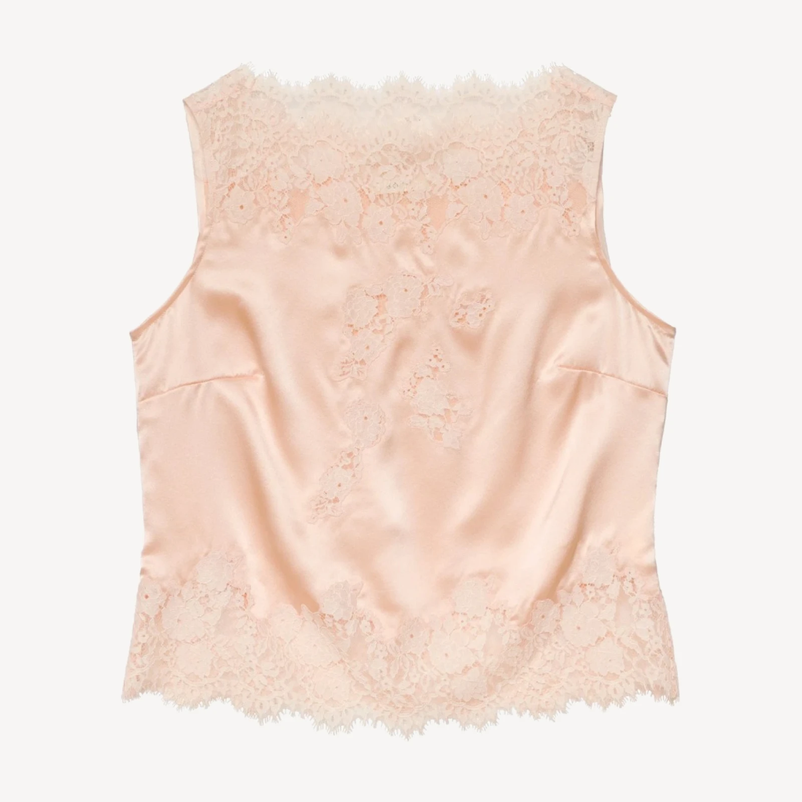 VIVIANE TOP -- PEACH SORBET