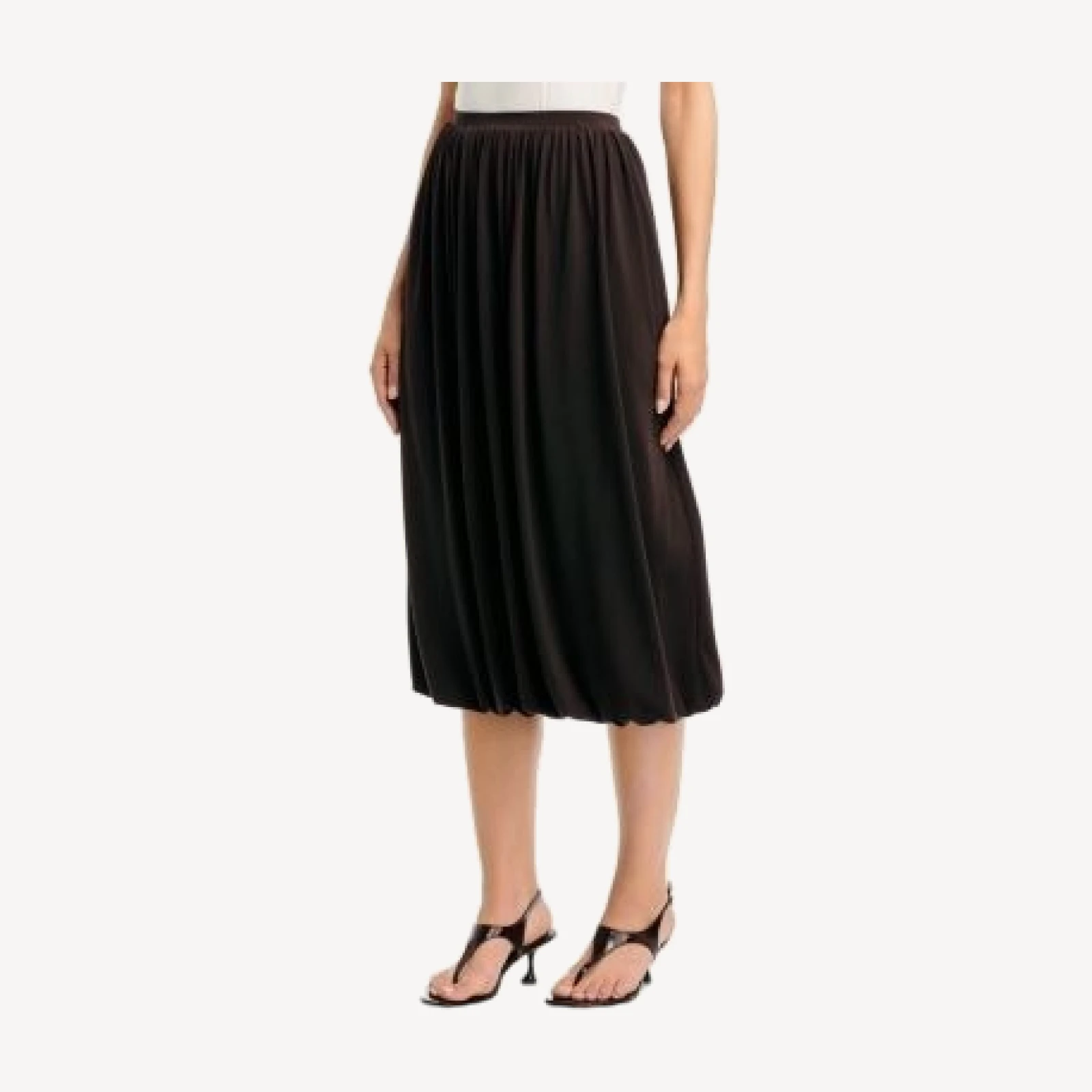 Vince Pull On Bubble Hem Skirt