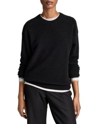 Vince Cashmere Blend Classic Crewneck Top