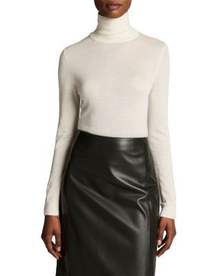 Vince Slim Turtleneck Long Sleeve Top