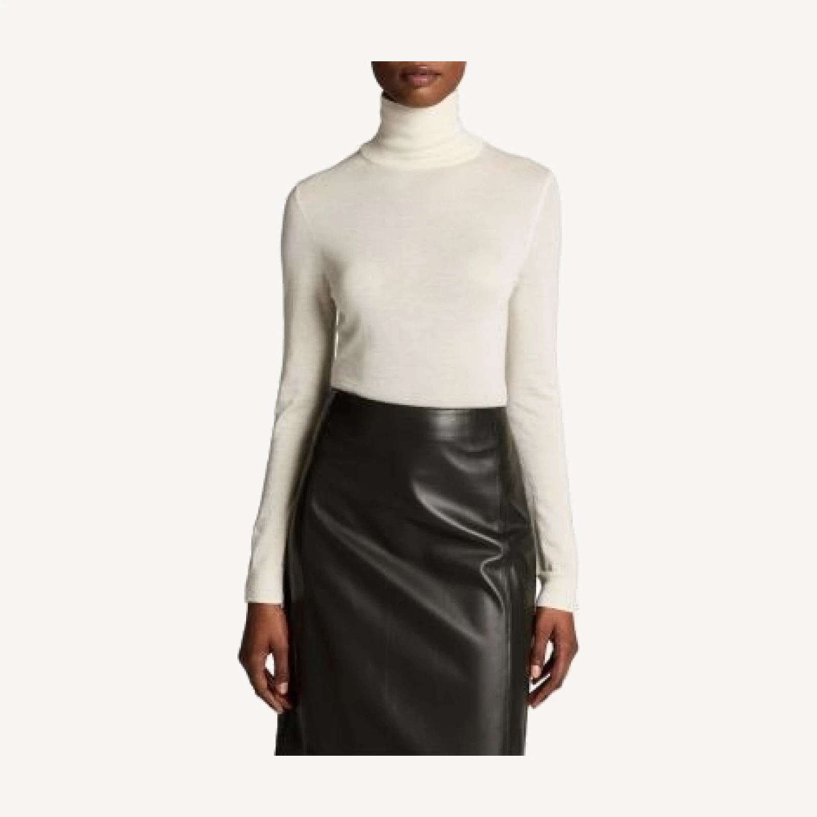 Vince Slim Turtleneck Long Sleeve Top