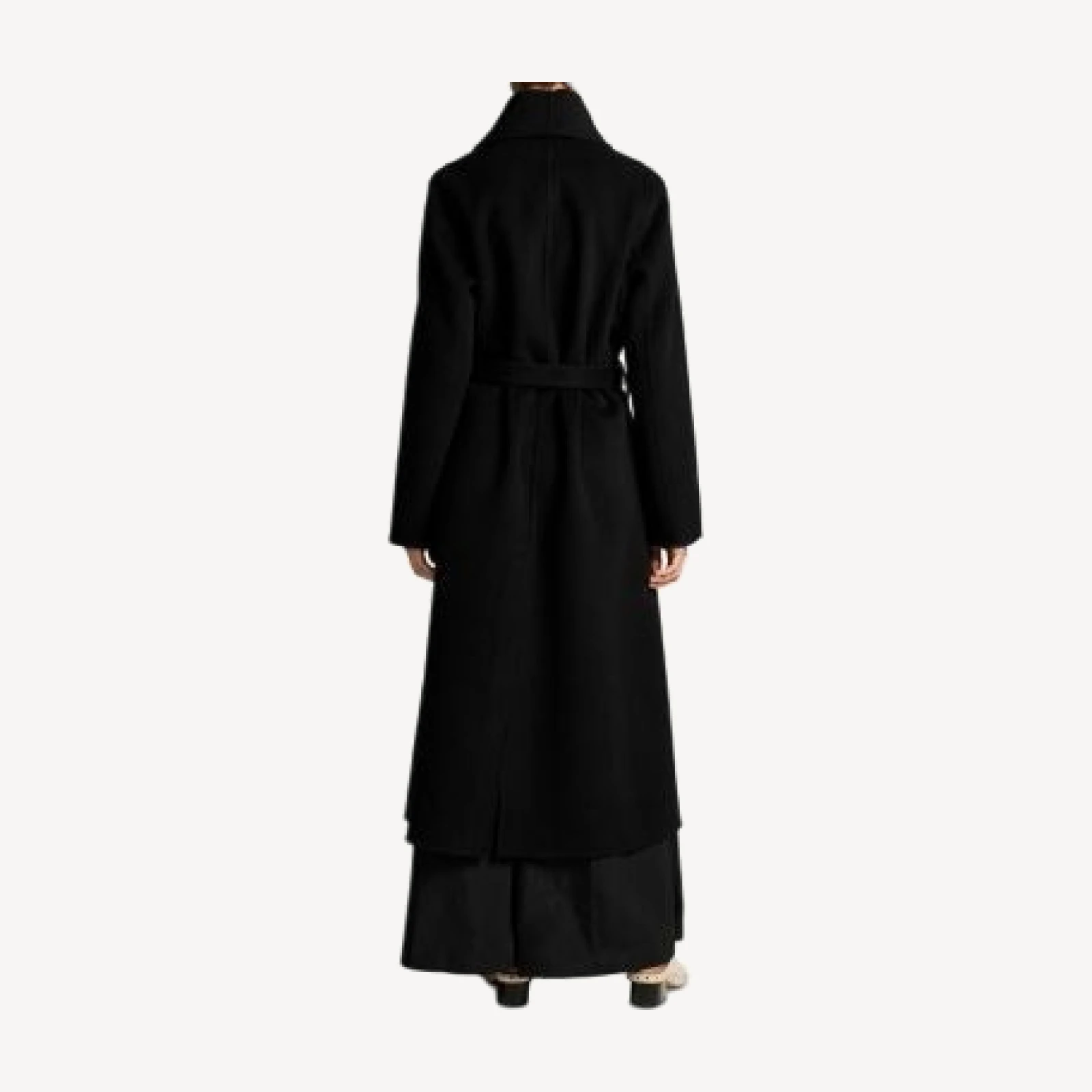 Vince Wool & Cashmere Shawl Collar Long Coat