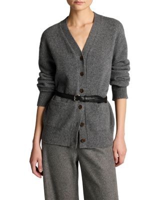 Vince Relaxed V Neck Cardigan
