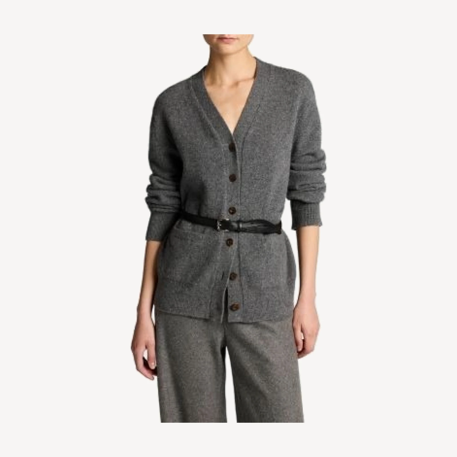 Vince Relaxed V Neck Cardigan