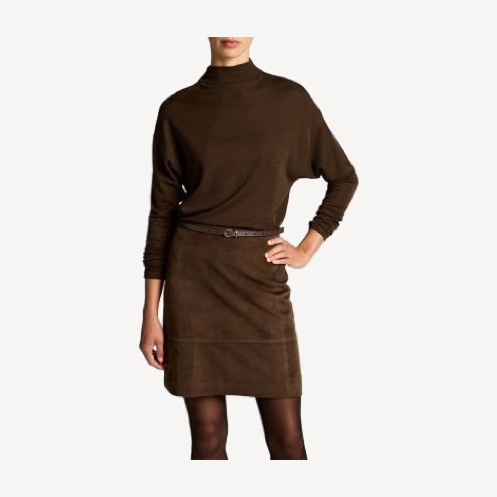 Vince Relaxed Long Sleeve Funnel Neck Sweater