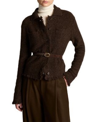 Vince Cashmere Shrunken Donegal Jacket