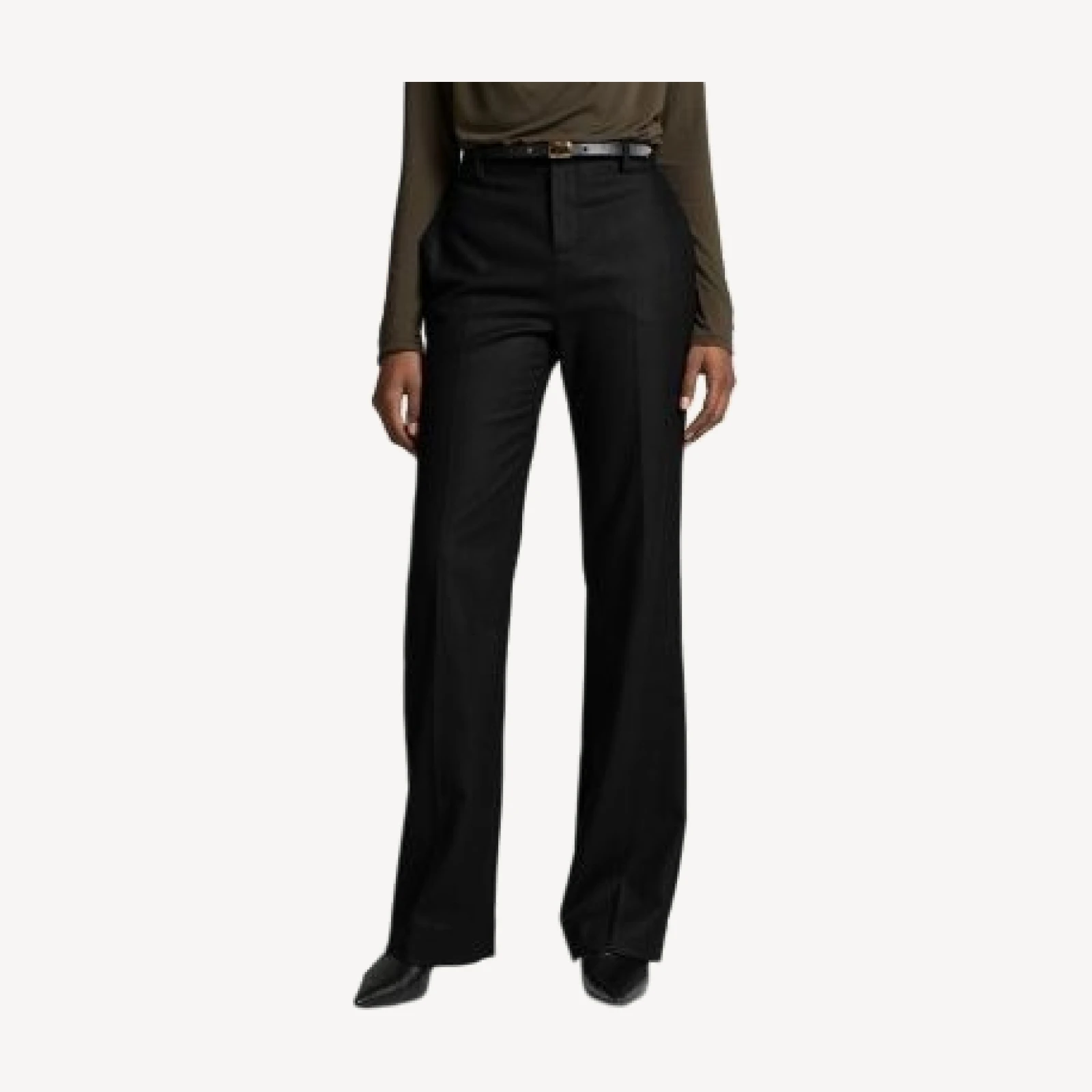 Vince Simone Wool Blend Flare Pants