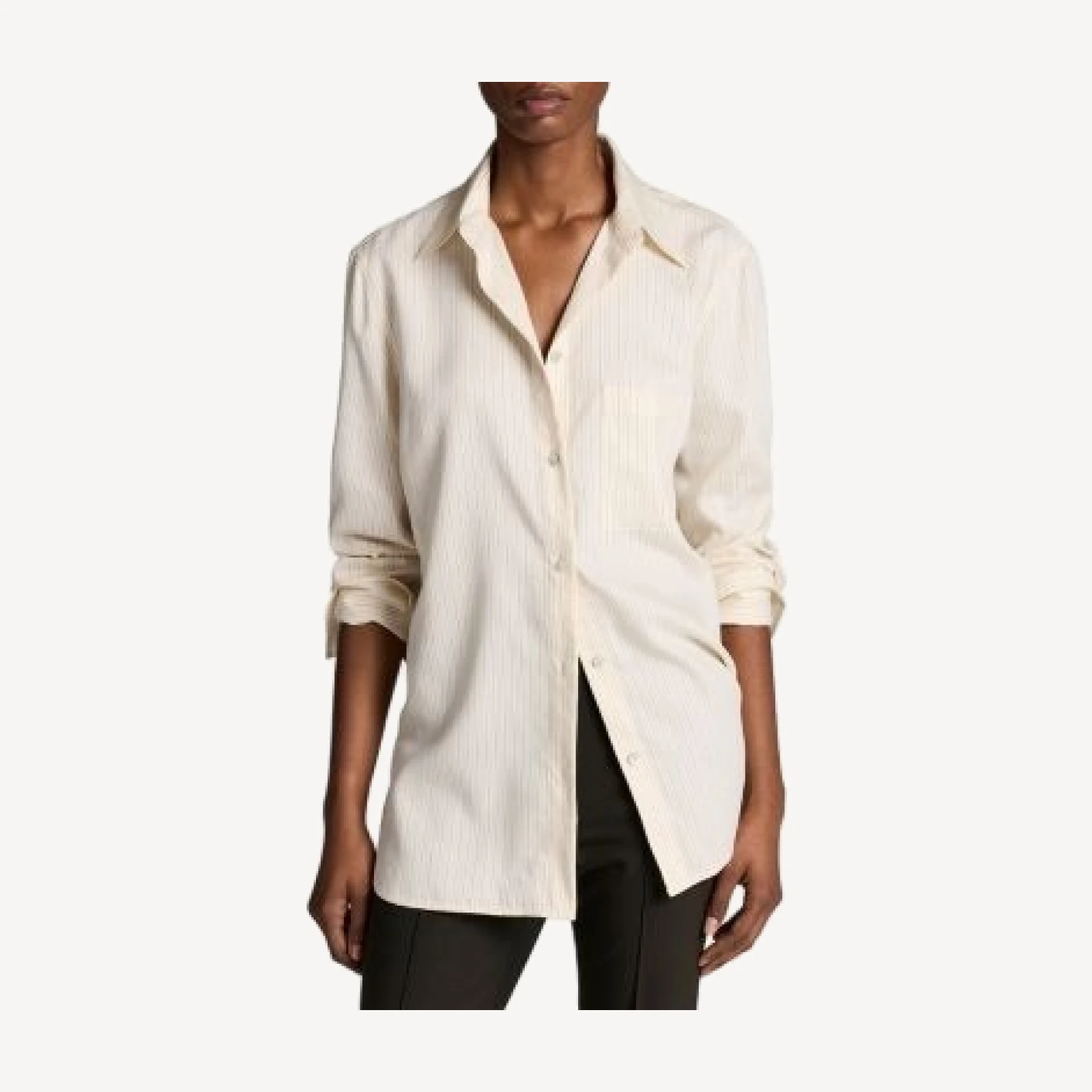 Vince Striped Long Sleeve Shirt