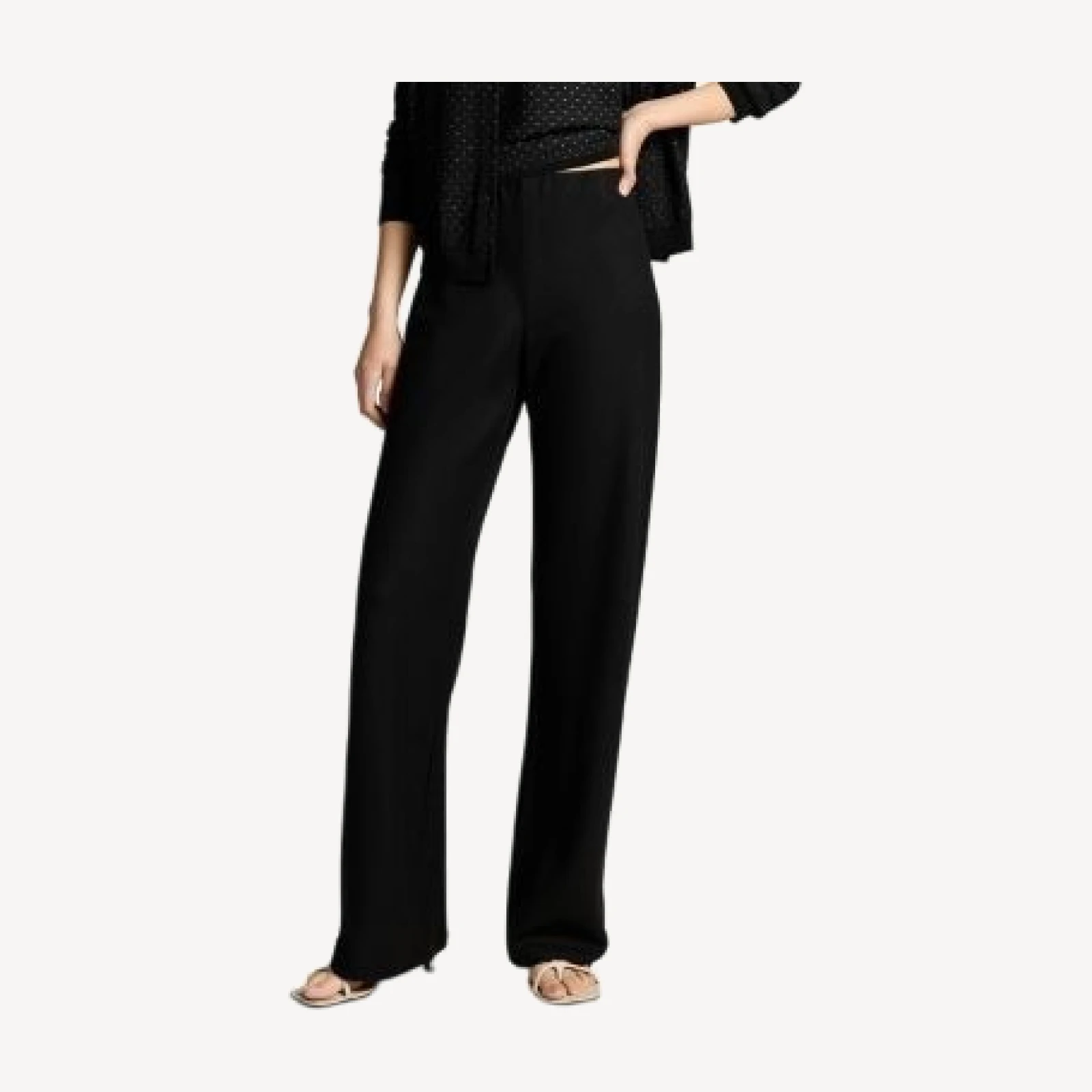 Vince Colette Wool Blend High Waisted Bias Pants