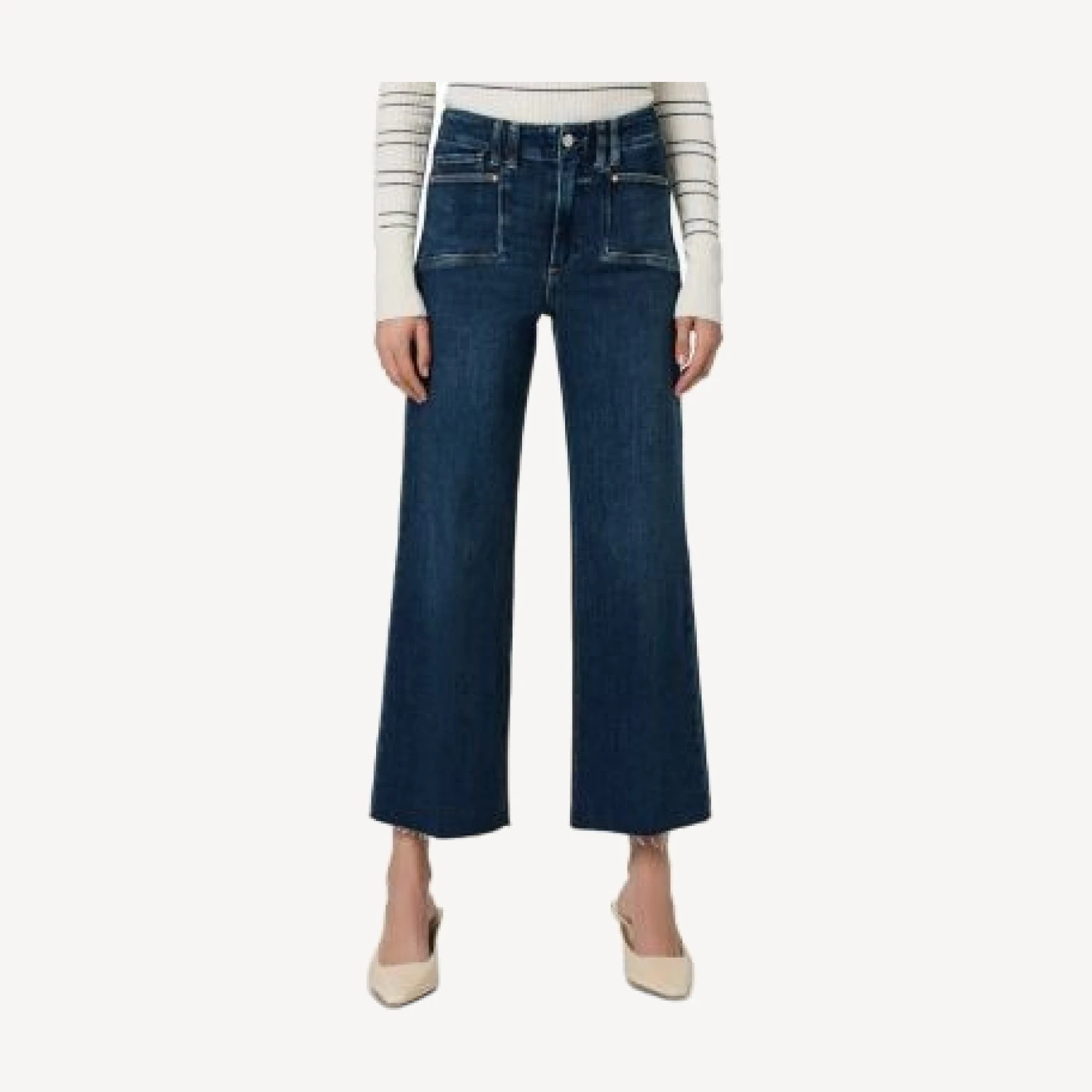 Paige Anessa High Rise Jeans in Amoroso