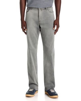 Paige Normandie Gaines Cotton Blend Straight Fit Jeans