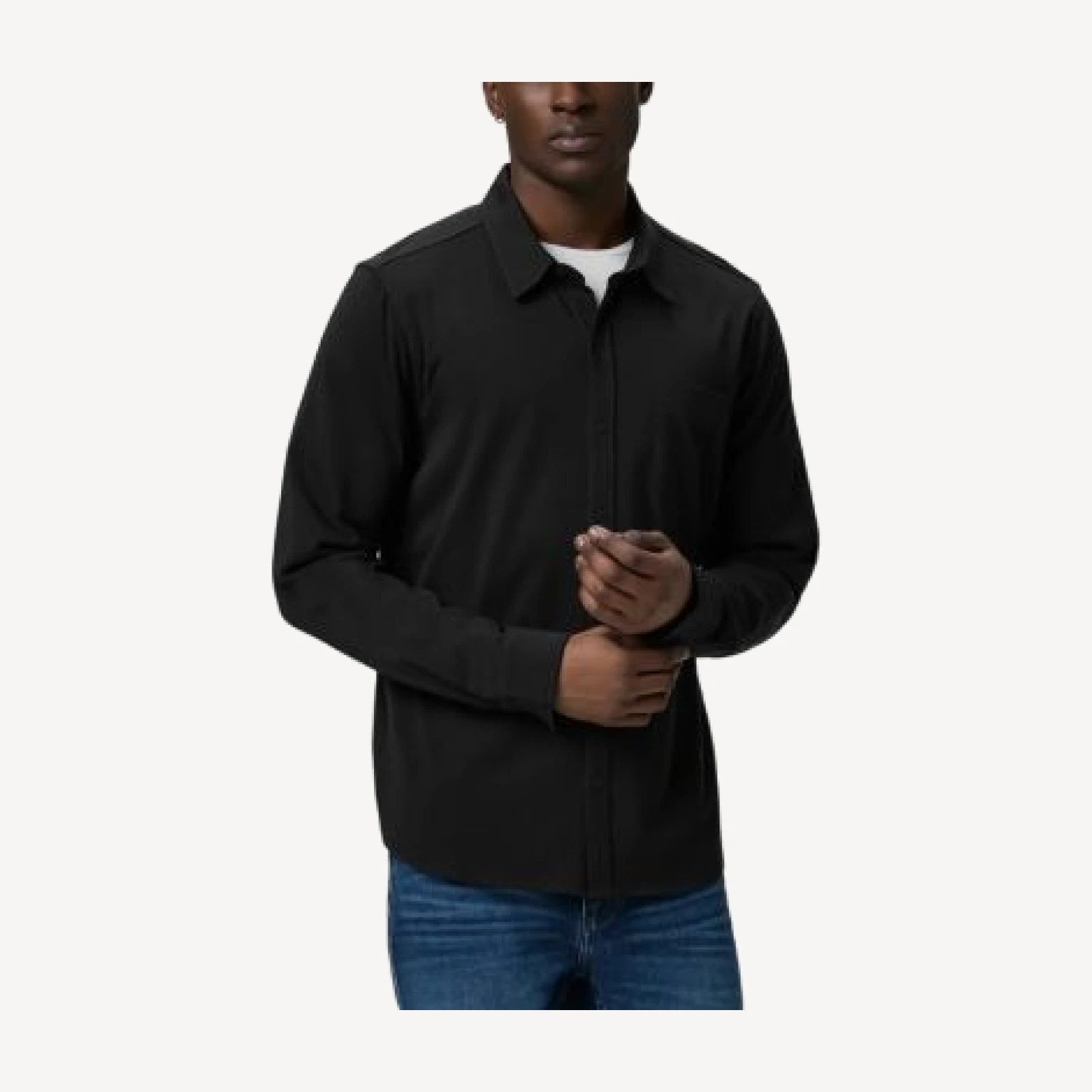 Paige Cosgrove Long Sleeve Button Front Shirt