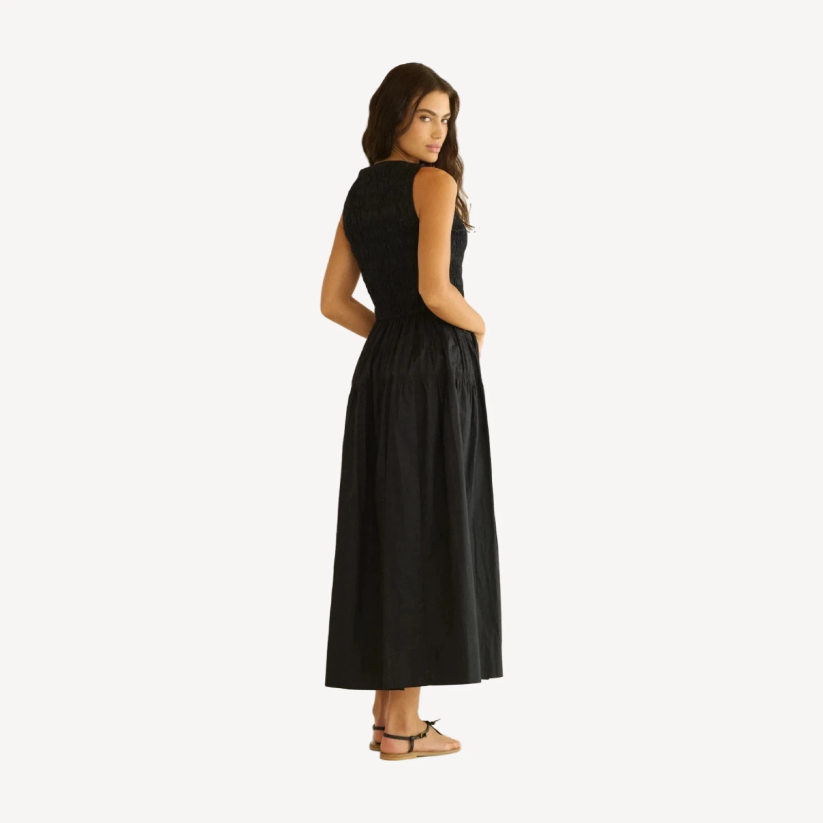 MELIE DRESS -- BLACK