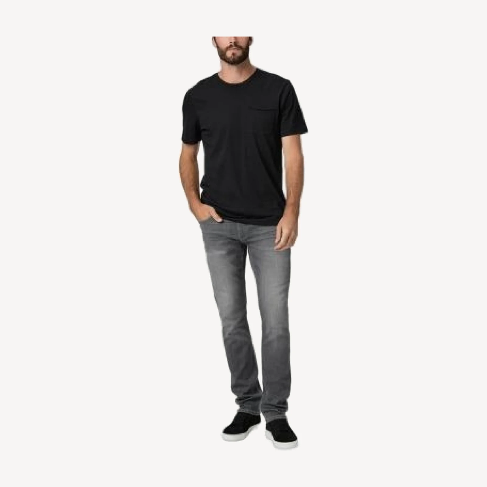 Paige Federal Huxton Transcend Slim Straight Fit Jeans