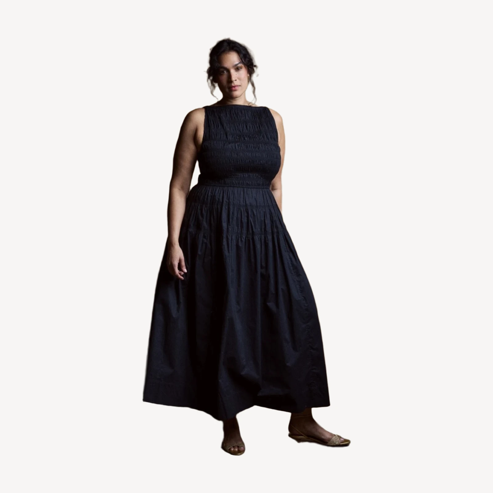 MELIE DRESS -- BLACK