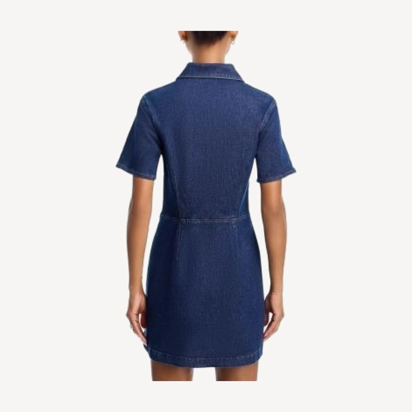 Paige Clementine Denim Mini Dress