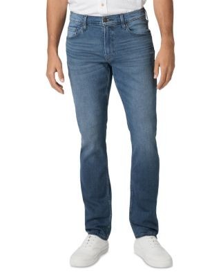 Paige Federal Transcend Vintage Cotton Blend Slim Straight Fit Jeans