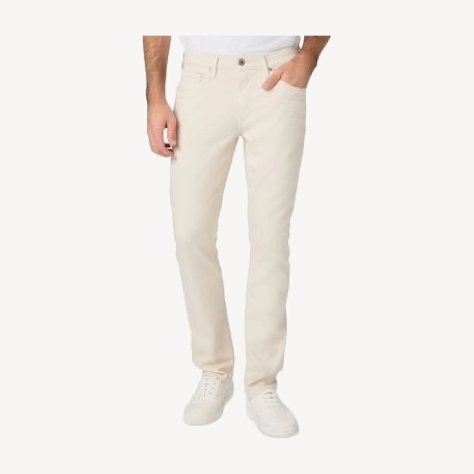 Paige Federal 30 Slim Fit Jeans in Sea Shell