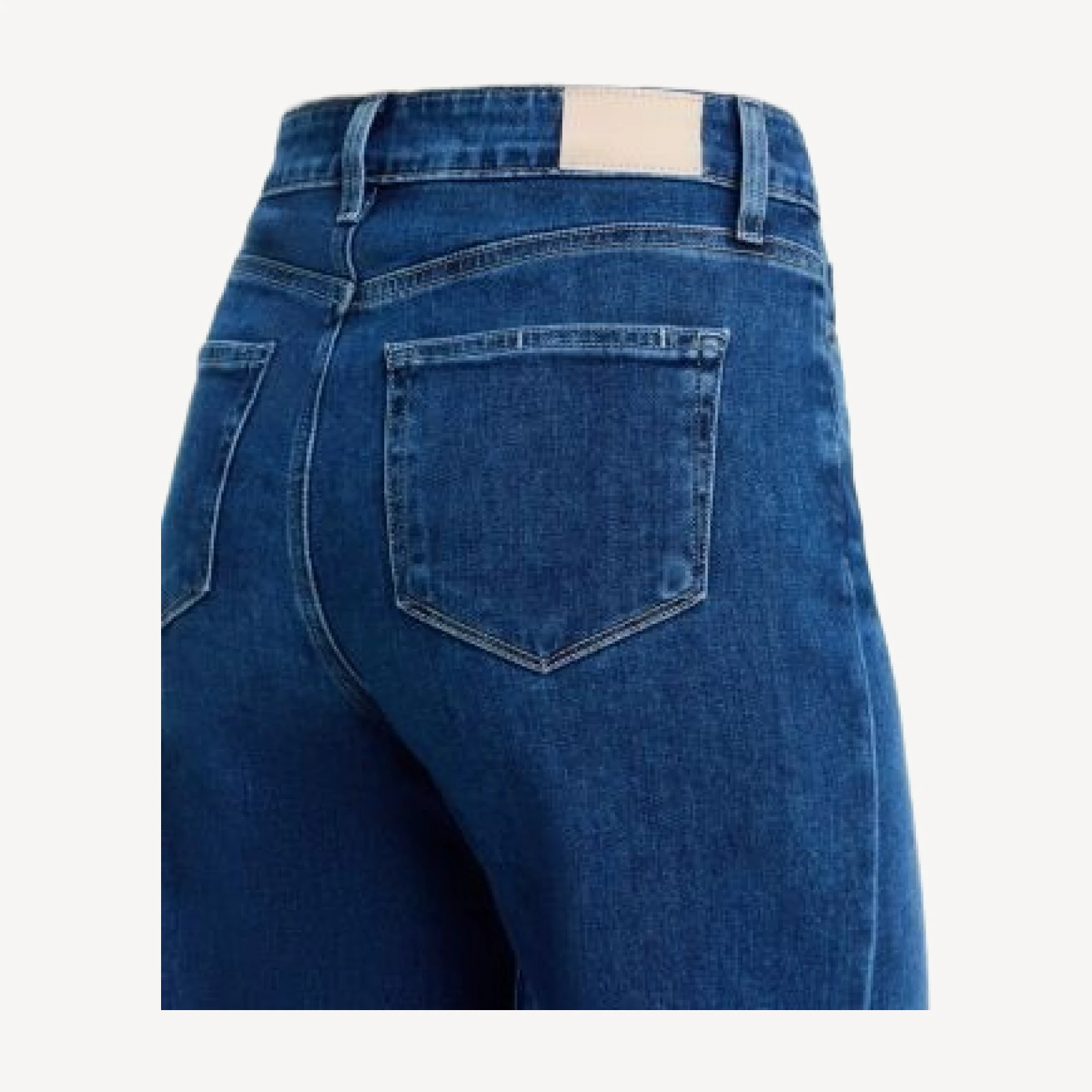 Paige Aneesa High Rise Wide Jeans in Amalfi Tide