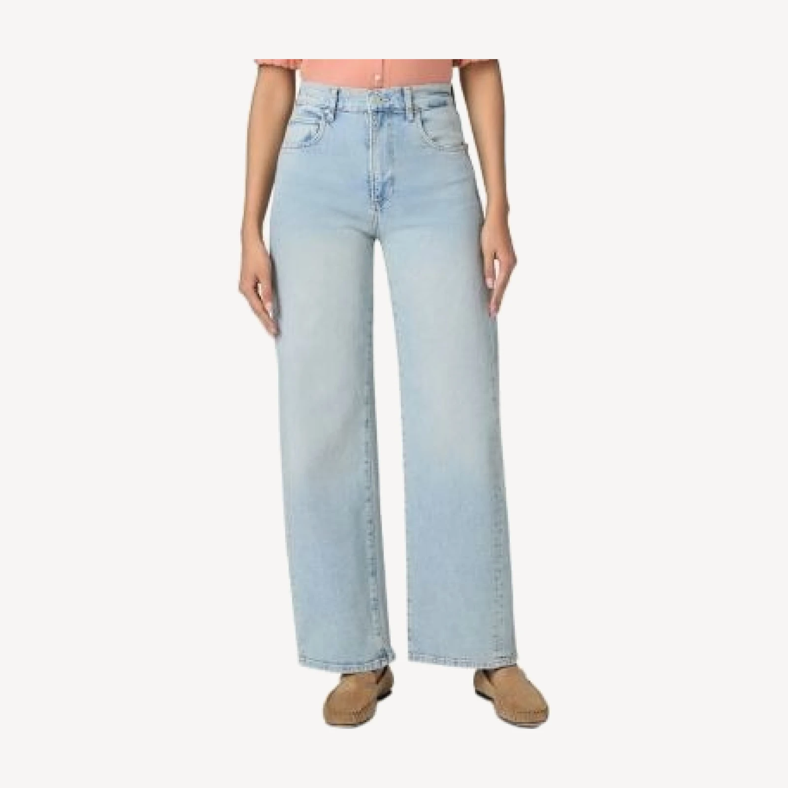 Paige Arellia Skimmer High Rise Barrel Leg in Marvista