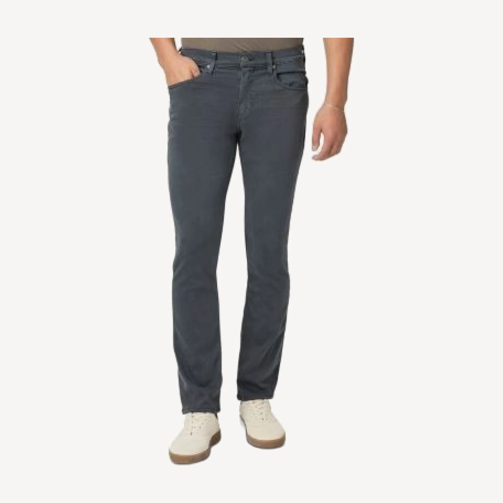 Paige Federal Slim Straight Jeans in Vintage Onyx Blue