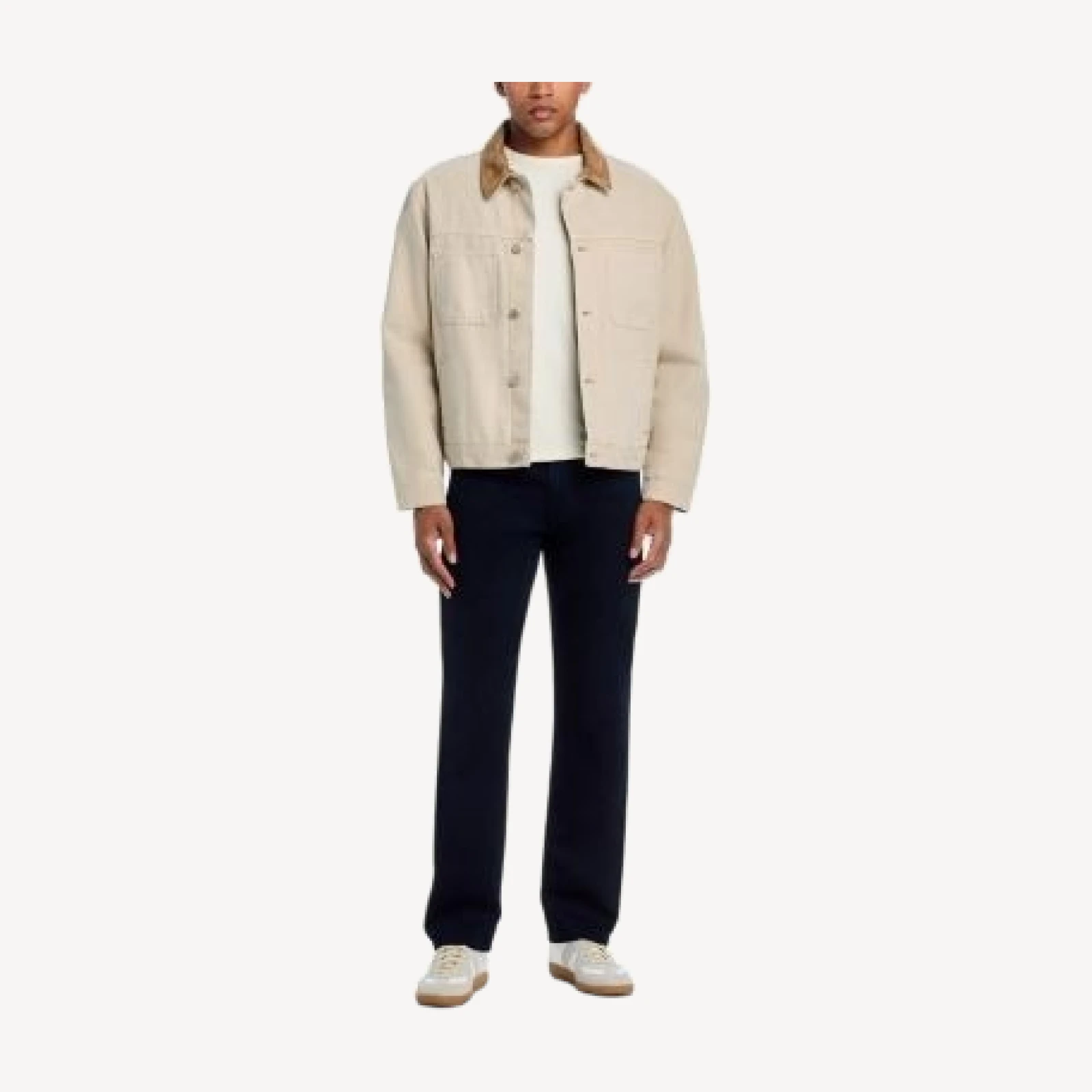 Paige Normandie Straight Fit Jeans in Inkwell