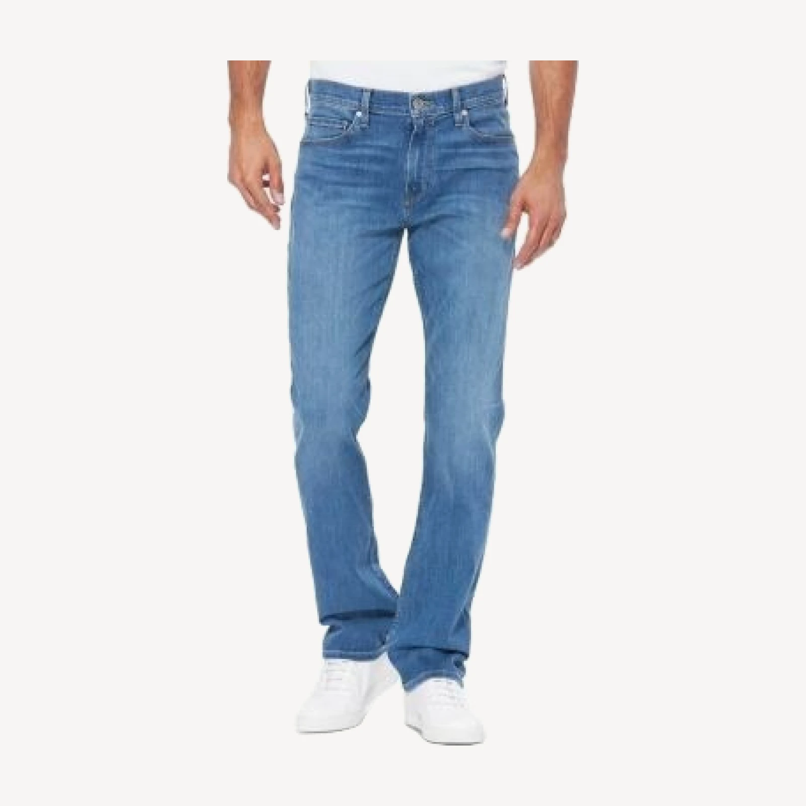 Paige Normandie Straight Fit Jeans in Cartwright