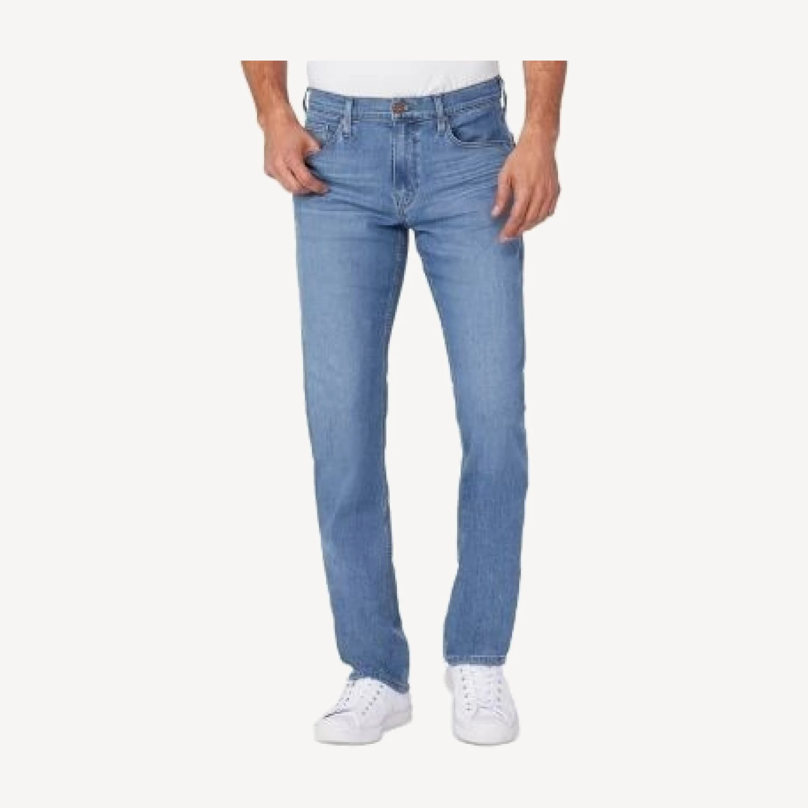 Paige 32 Normandie Straight Fit Jeans in Canos