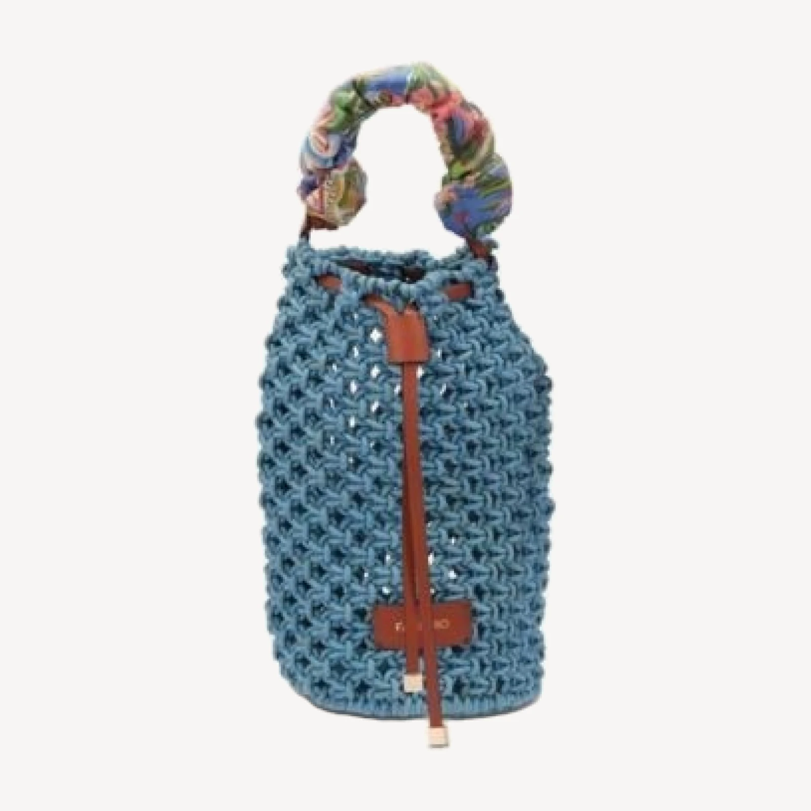 Farm Rio Medium Macrame Shoulder Bag