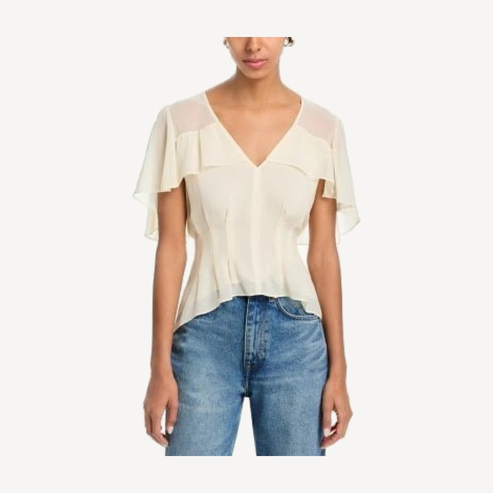Paige Willa Silk Blouse