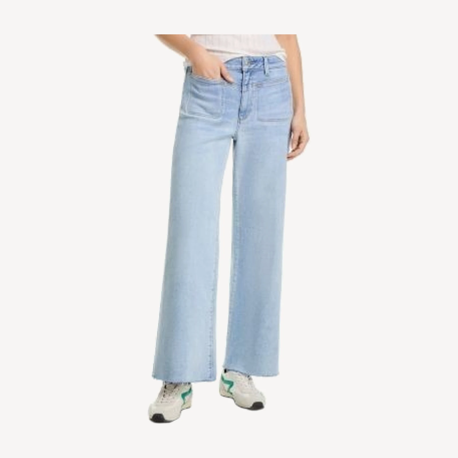 Paige Anessa High Rise Jeans in La Belle
