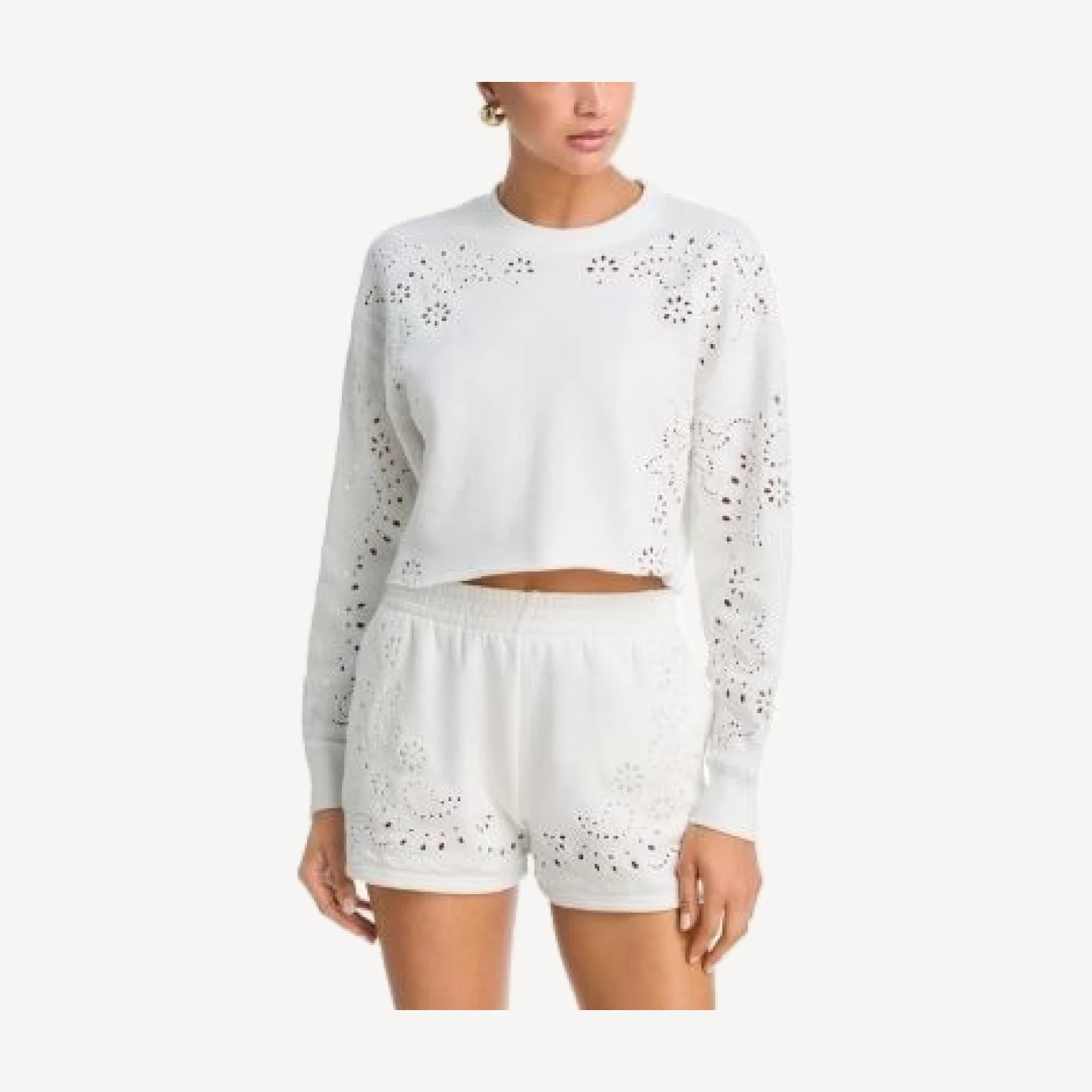 LoveShackFancy Lalo Pullover Sweatshirt