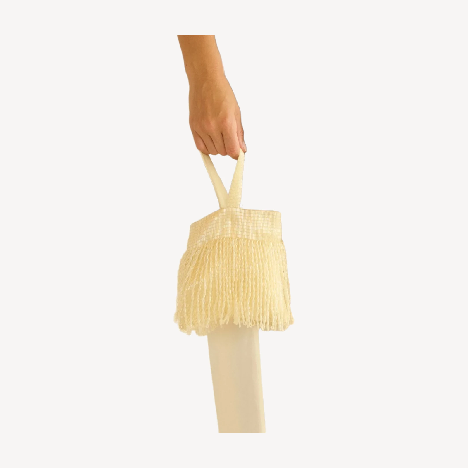 BALFOUR BEADED BAG -- CHAMPAGNE