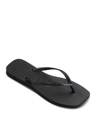 havaianas Women's Slim Square Toe Slip On Flip Flop Sandals