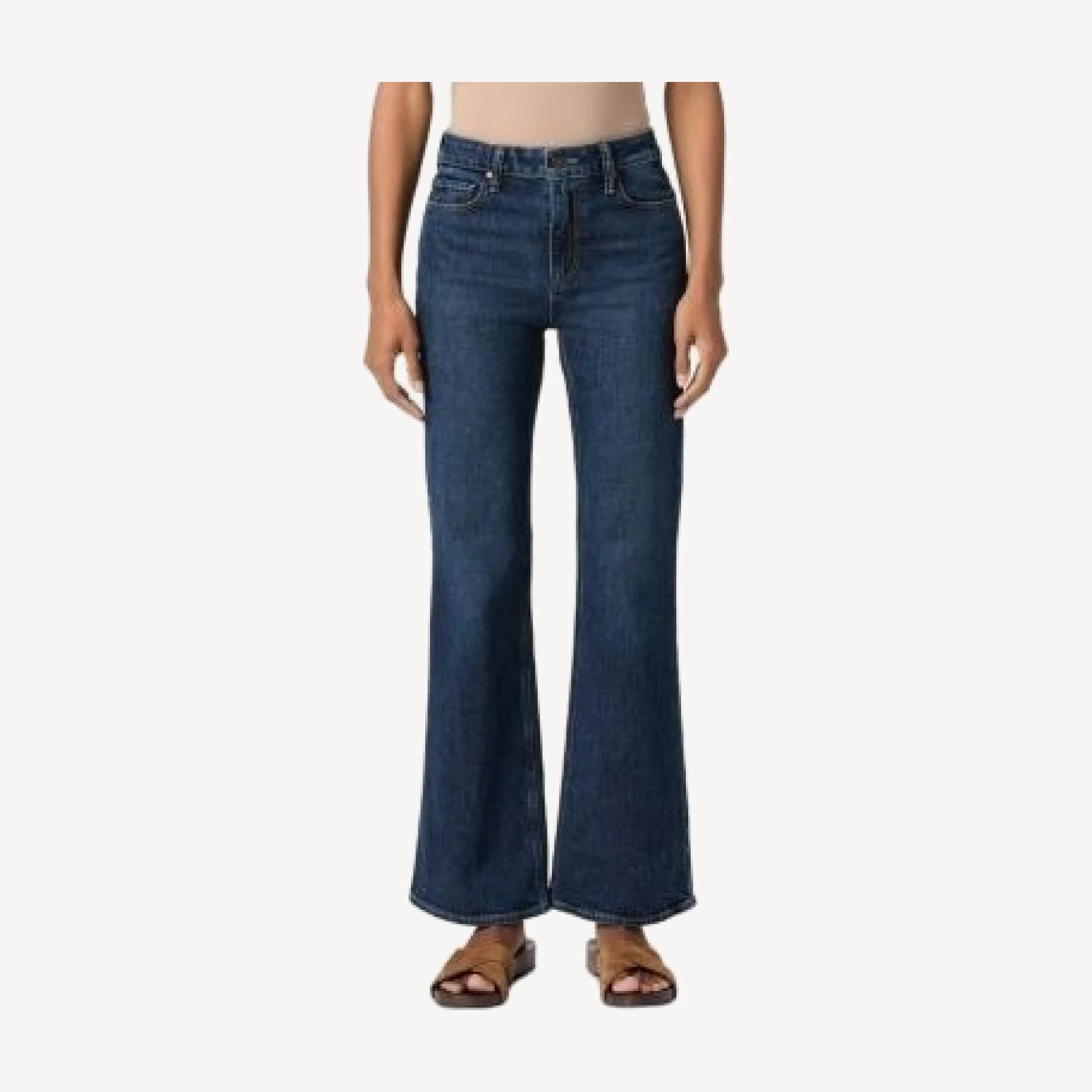 Paige Sofia Seamed Bootcut Jeans in San Gabriel