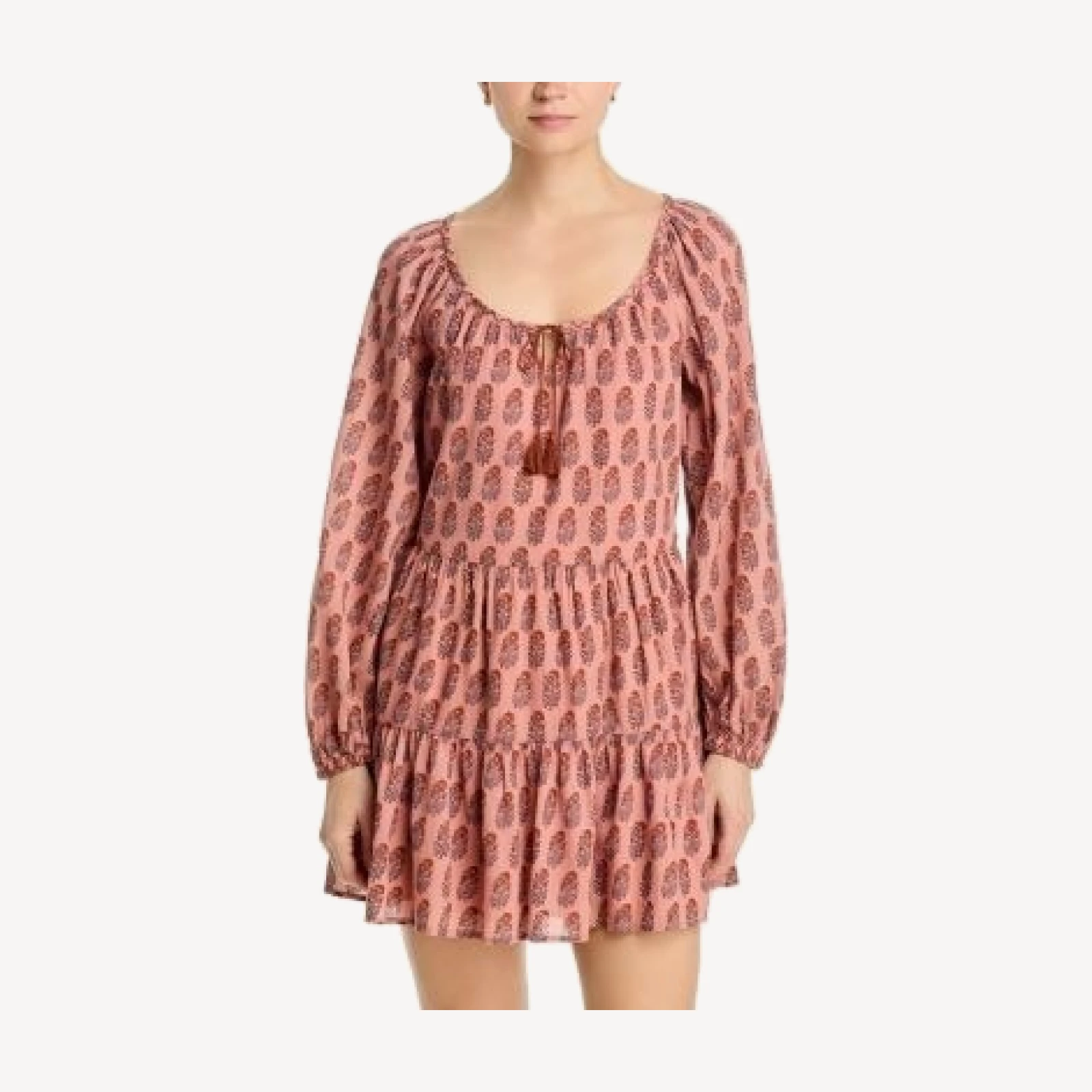 Paige Boardwalk Tiered Mini Dress