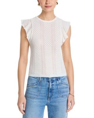 Paige Margot Ruffle Sleeve Tank