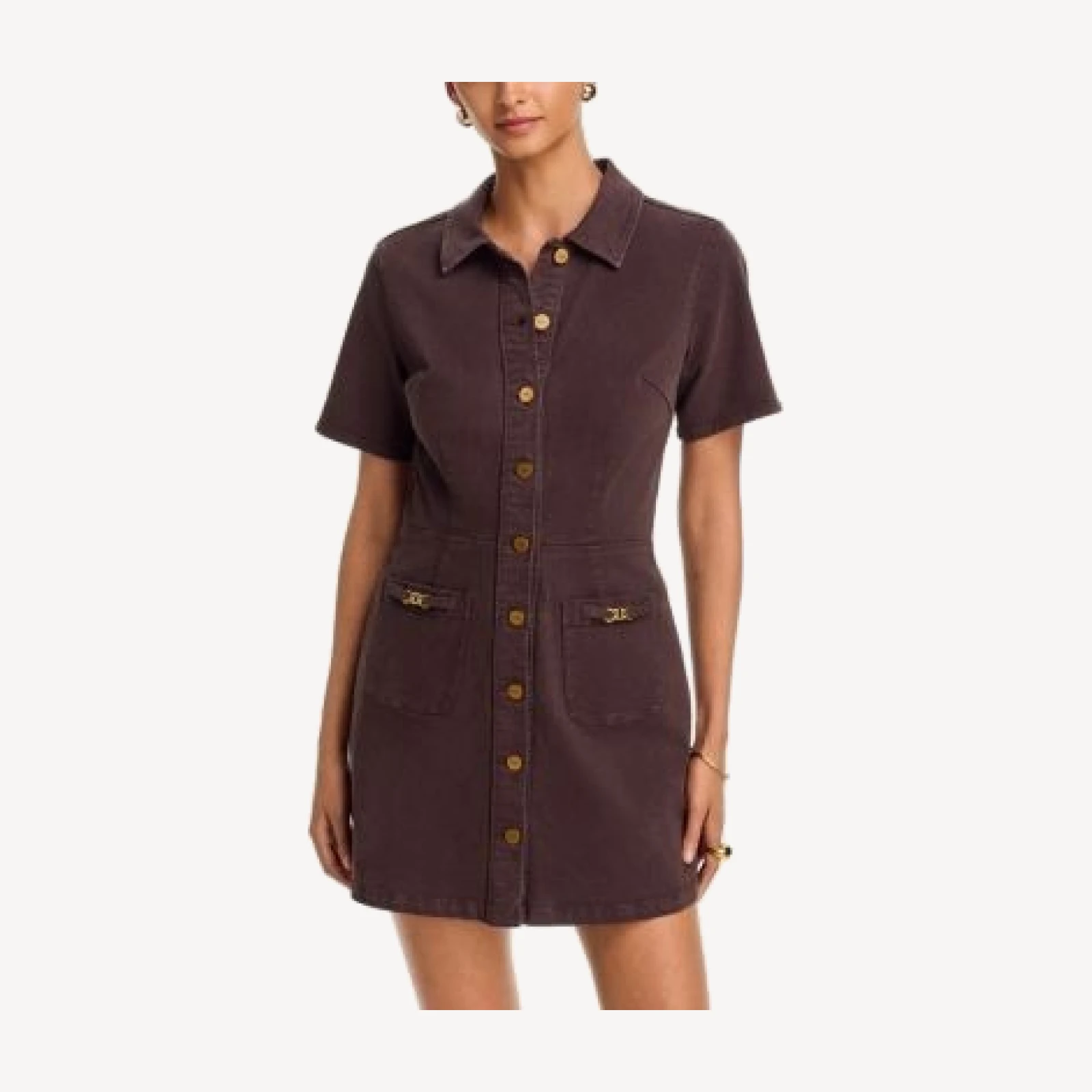 Paige Clementine Button Front Dress