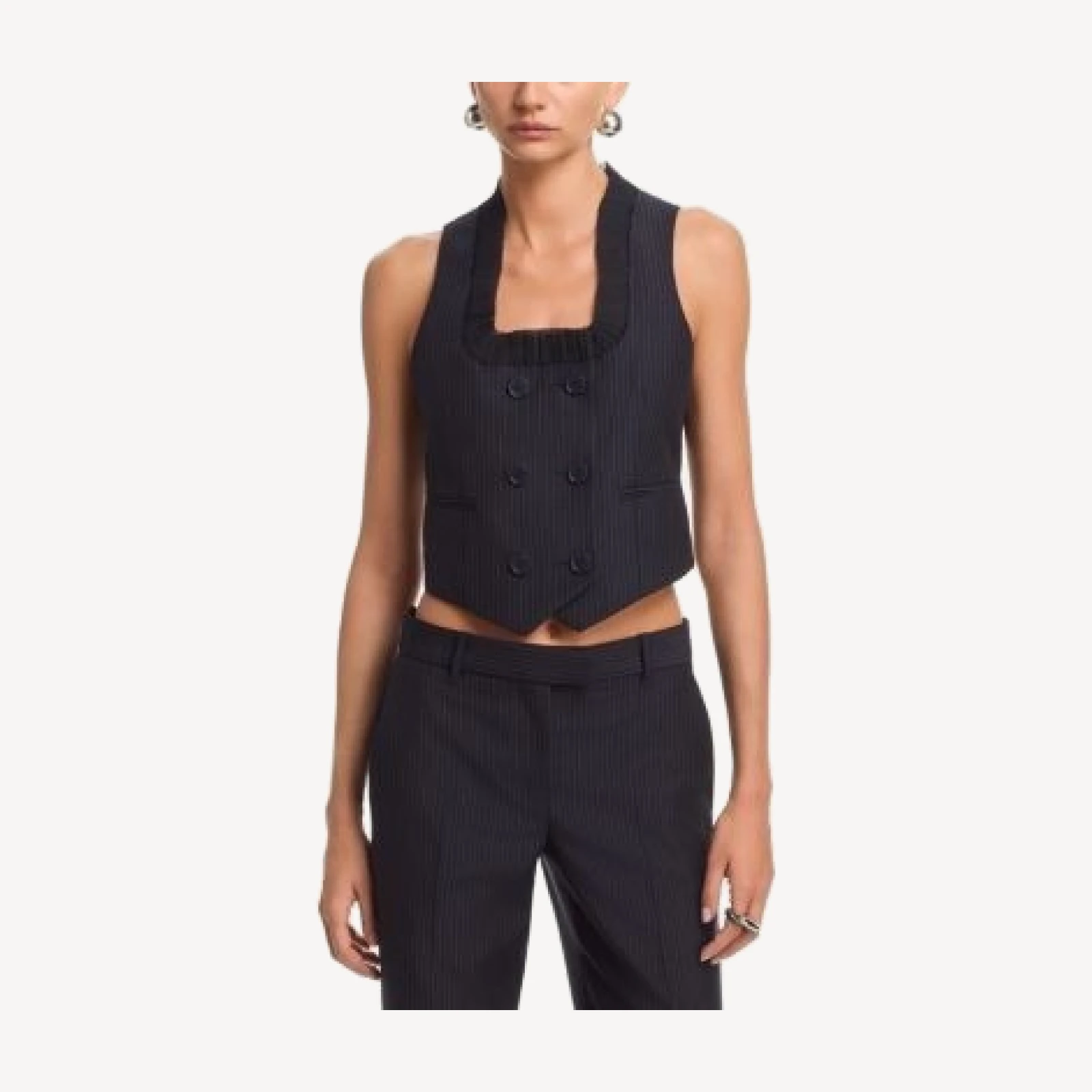 McQueen Double Breasted Waistcoat