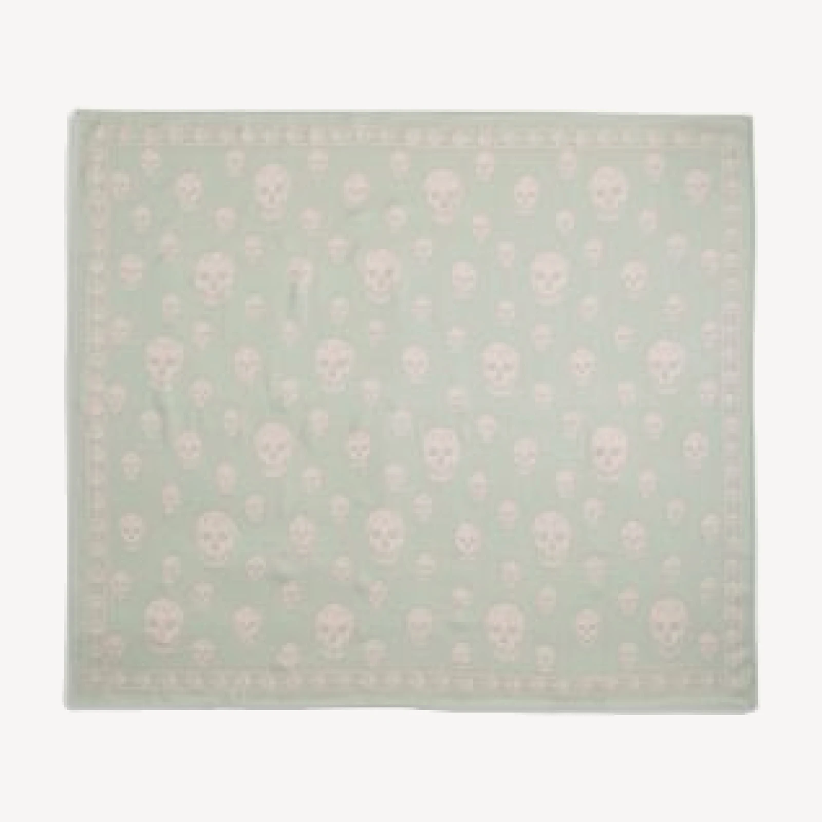 McQueen Skull Silk Scarf