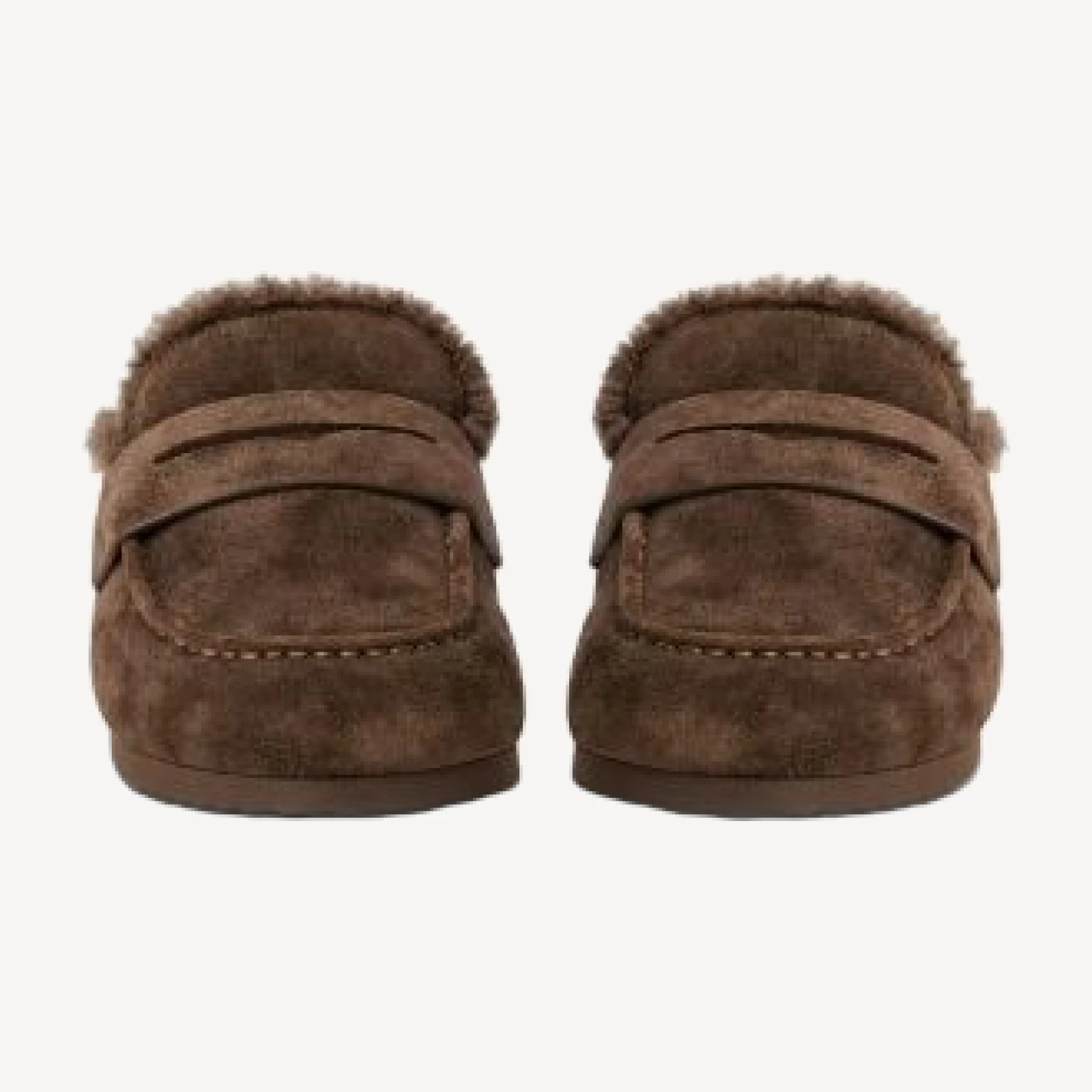 Paige Women's Wynn Suede & Shearling Lined Mule Flats