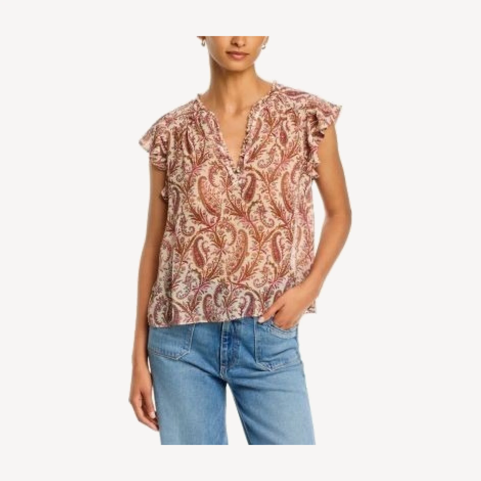 Paige Cornelia Silk Top